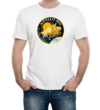 Reality Glitch NASA Apollo 13 Mission Crew Badge Logo Mens T-Shirt