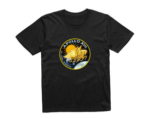 Reality Glitch NASA Apollo 13 Mission Crew Badge Logo Kids T-Shirt