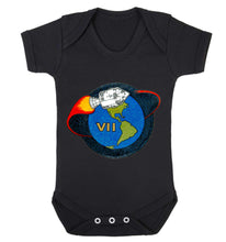 Reality Glitch NASA Apollo 7 Mission Crew Badge Logo Kids Babygrow