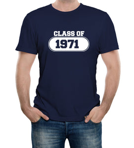 Reality Glitch Class of 1971 College School Graduation  Mens T-Shirt
