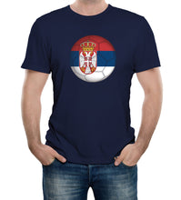 Reality Glitch Serbia Football Supporter Mens T-Shirt