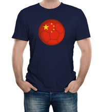 Reality Glitch China Football Supporter Mens T-Shirt