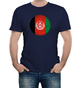 Reality Glitch Afghanistan Football Supporter Mens T-Shirt