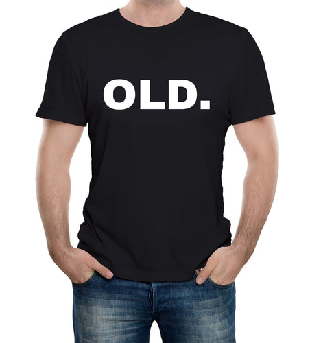 Reality Glitch OLD Age Funny Mens T-Shirt