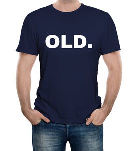 Reality Glitch OLD Age Funny Mens T-Shirt