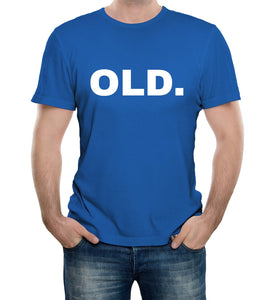 Reality Glitch OLD Age Funny Mens T-Shirt