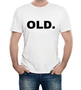 Reality Glitch OLD Age Funny Mens T-Shirt