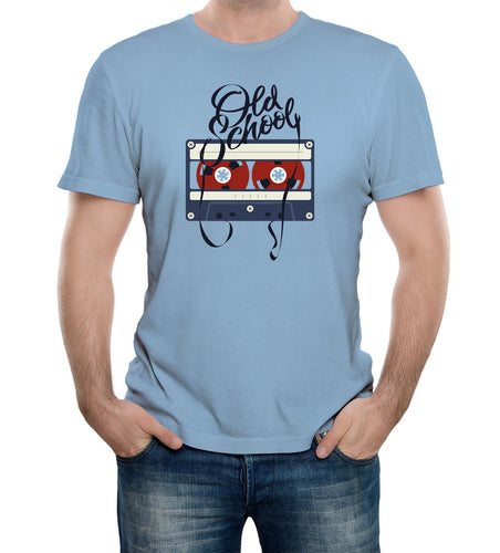 Reality Glitch Old School Classic Cassette Tape Mens T-Shirt