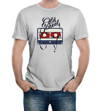 Reality Glitch Old School Classic Cassette Tape Mens T-Shirt
