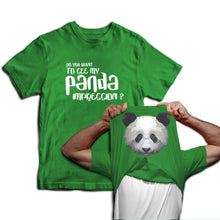 Reality Glitch Do You Want To See My Panda Impression? Flip Mens T-Shirt