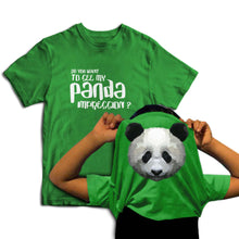 Reality Glitch Do You Want To See My Panda Impression? Flip Kids T-Shirt