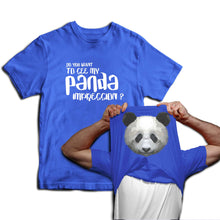 Reality Glitch Do You Want To See My Panda Impression? Flip Mens T-Shirt
