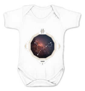 Reality Glitch Pisces Star Sign Constellation Kids Babygrow