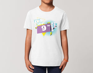 Reality Glitch It's My 9th Birthday Kids T-Shirt