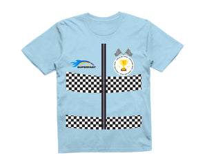 Reality Glitch Race Car Driver Dress Up Costume Impression Kids T-Shirt