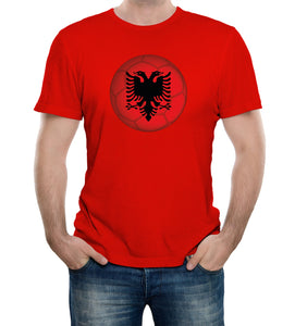 Reality Glitch Albania Football Supporter Mens T-Shirt