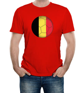 Reality Glitch Belgium Football Supporter Mens T-Shirt