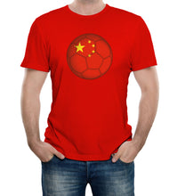 Reality Glitch China Football Supporter Mens T-Shirt