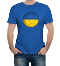 Reality Glitch Ukraine Football Supporter Mens T-Shirt