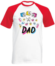 Reality Glitch SK8 or Dad Mens Baseball Shirt