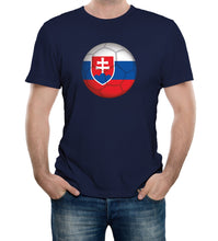 Reality Glitch Slovakia Football Supporter Mens T-Shirt