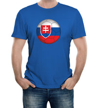 Reality Glitch Slovakia Football Supporter Mens T-Shirt