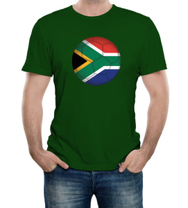 Reality Glitch South Africa Football Supporter Mens T-Shirt
