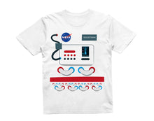 Reality Glitch Astronaut Spaceman Dress Up Costume Impression Kids T-Shirt