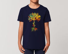 Reality Glitch Tree of Life Kids T-Shirt