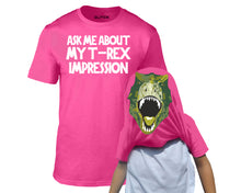 Kids Ask Me About My T-Rex Flip T-Shirt