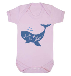 Reality Glitch Whale Hello There Kids Babygrow