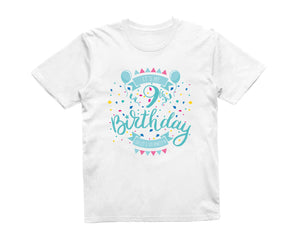 Reality Glitch It's My 9th Birthday Boys Kids T-Shirt
