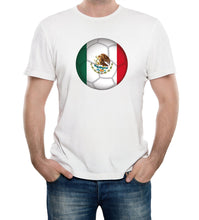 Reality Glitch Mexico Football Supporter Mens T-Shirt