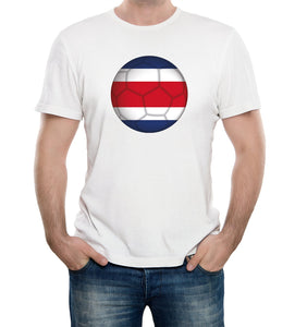 Reality Glitch Costa Rica Football Supporter Mens T-Shirt
