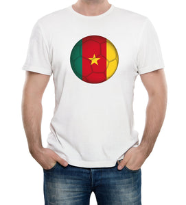 Reality Glitch Cameroon Football Supporter Mens T-Shirt