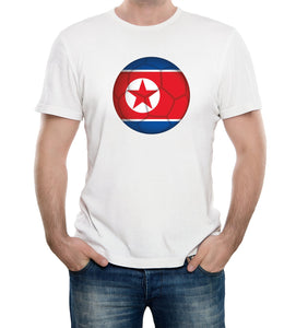 Reality Glitch North Korea Football Supporter Mens T-Shirt
