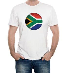 Reality Glitch South Africa Football Supporter Mens T-Shirt