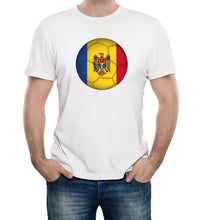 Reality Glitch Moldova Football Supporter Mens T-Shirt