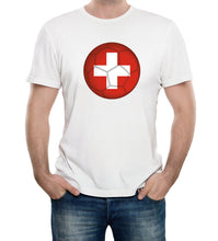 Reality Glitch Switzerland Football Supporter Mens T-Shirt