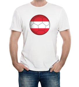 Reality Glitch Austria Football Supporter Mens T-Shirt