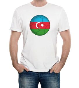 Reality Glitch Azerbaijan Football Supporter Mens T-Shirt