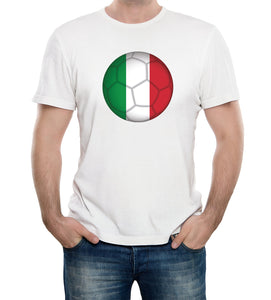 Reality Glitch Italy Football Supporter Mens T-Shirt