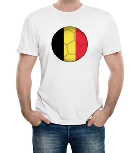 Reality Glitch Belgium Football Supporter Mens T-Shirt