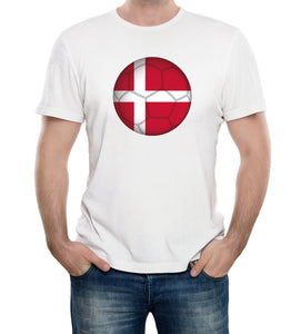 Reality Glitch Denmark Football Supporter Mens T-Shirt