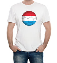 Reality Glitch Luxembourg Football Supporter Mens T-Shirt