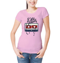 Reality Glitch Old School Classic Cassette Tape Womens T-Shirt