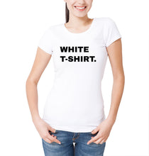 Reality Glitch White T-Shirt Womens T-Shirt